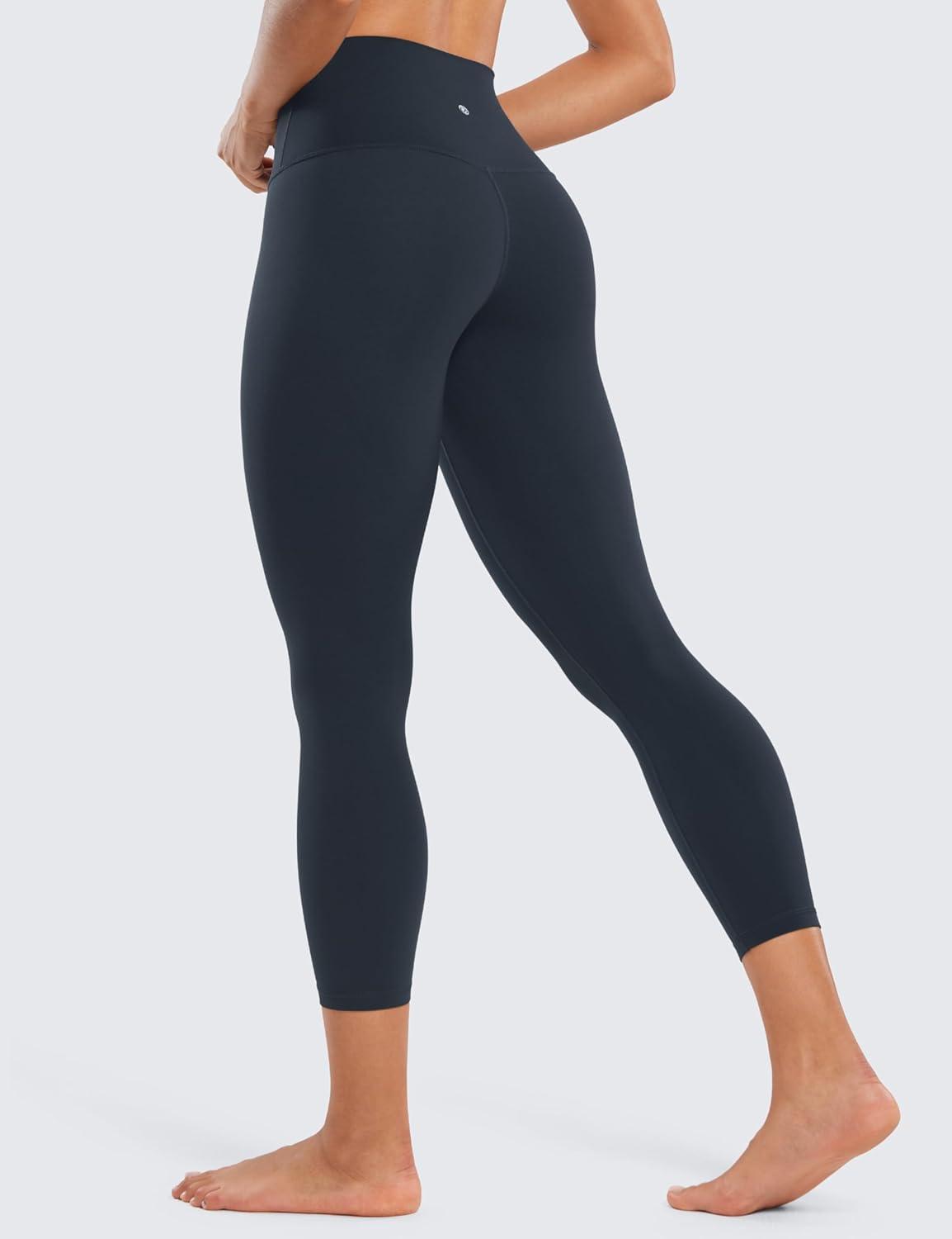 imageCRZ YOGA Butterluxe Yoga Capris Leggings 23 High Waisted Buttery Soft Workout Womens Lounge PantsTrue Navy