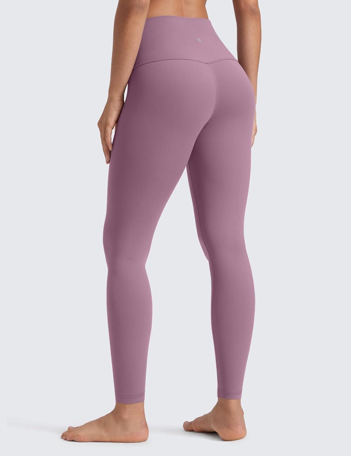 imageCRZ YOGA Butterluxe Yoga Leggings 28 High Waisted Womens Workout Lounge Pants Buttery SoftLight Lavender