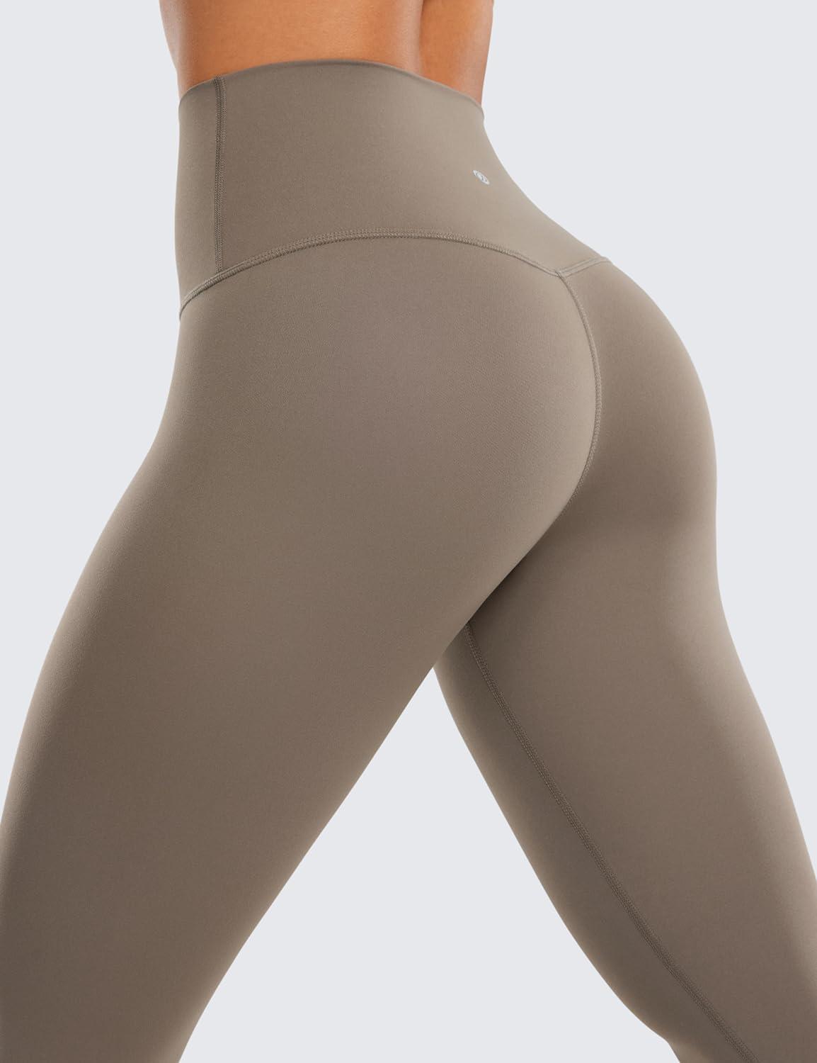 imageCRZ YOGA Butterluxe Yoga Leggings 28 High Waisted Womens Workout Lounge Pants Buttery SoftNomad Grey
