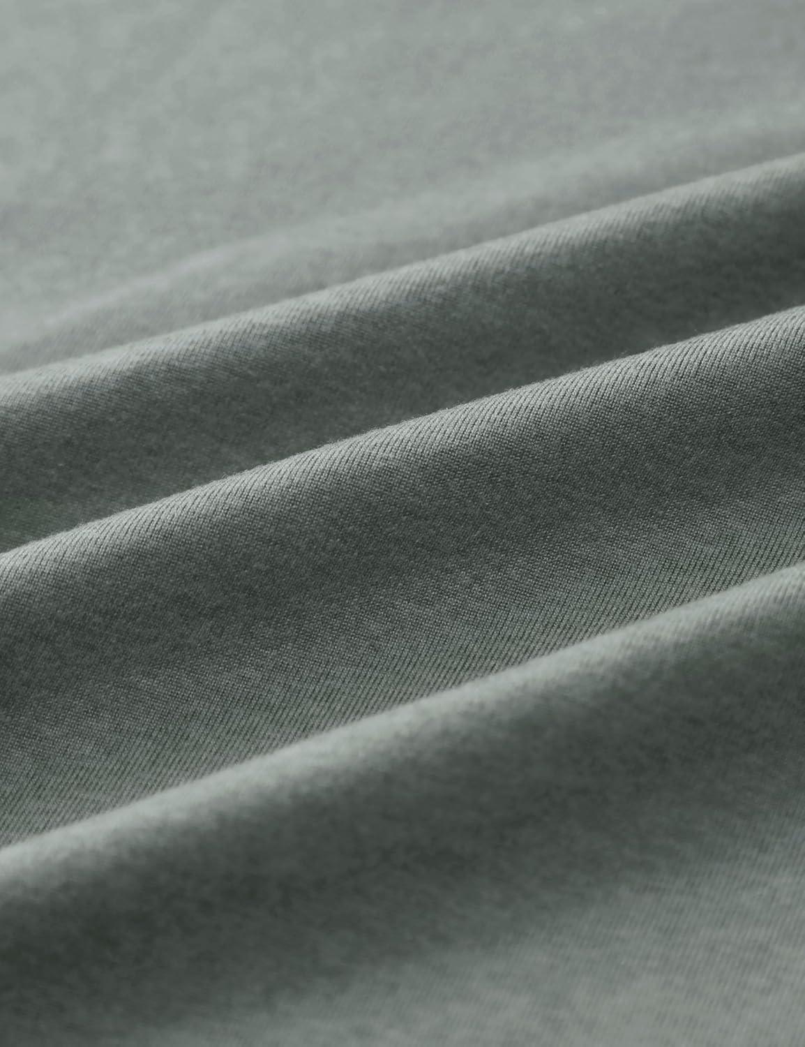 imageCRZ YOGA Cloud Jersey Pullover Sweatshirt for Women Long Sleeve Soft Casual Crewneck Tops Basic Workout Fall ShirtsGrey Sage