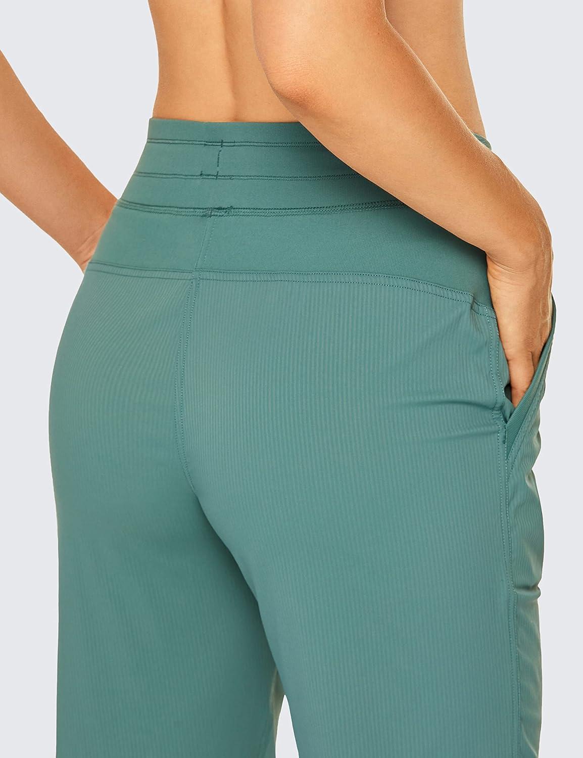 imageCRZ YOGA Lightweight Workout Joggers for Women 26quot285quot305quot Outdoor Running Casual Pants with PocketsJuniper