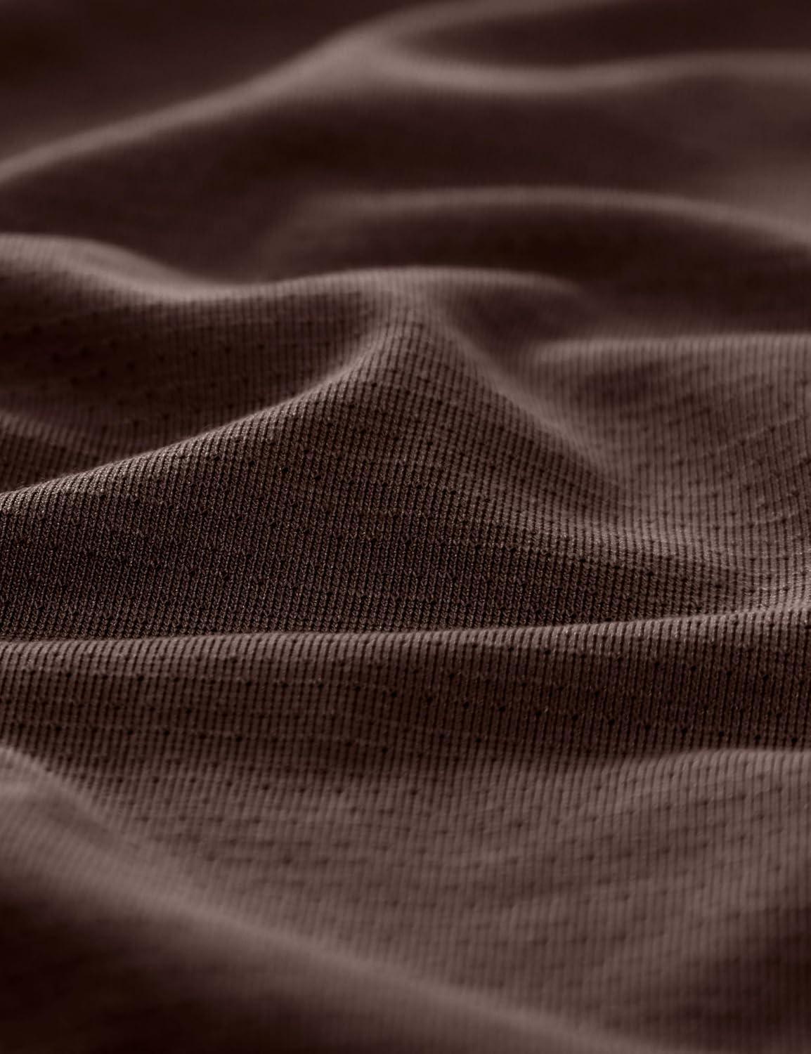 imageCRZ YOGA Mens Mesh Workout Tank Tops Quick Dry Breathable Running Athletic Training Sleeveless Muscle ShirtsHot Fudge Brown