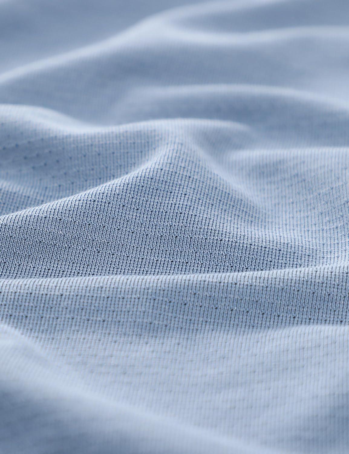 imageCRZ YOGA Mens Mesh Workout Tank Tops Quick Dry Breathable Running Athletic Training Sleeveless Muscle ShirtsSlate Blue