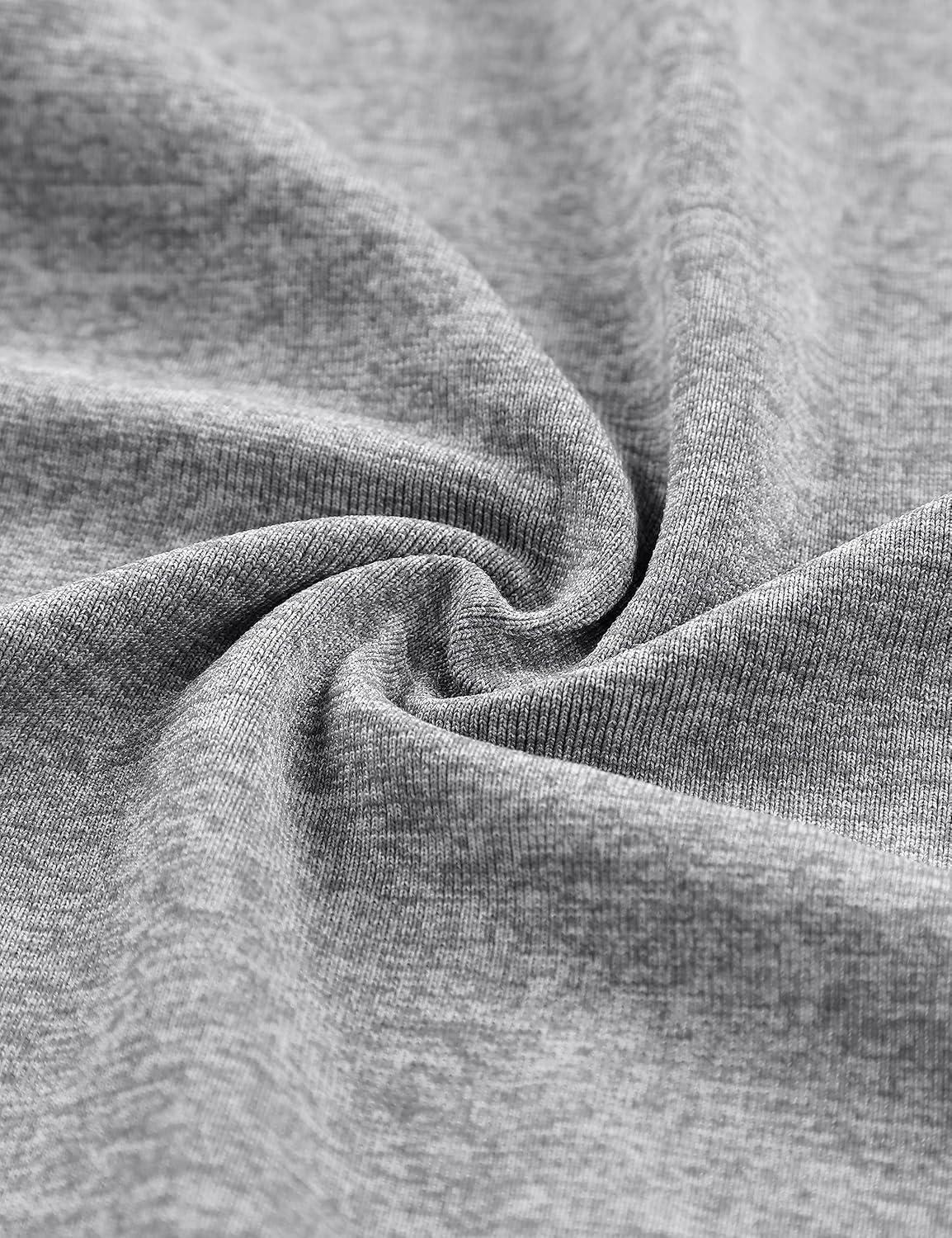 imageCRZ YOGA Seamless Workout Tops for Women Waist Running Gym Athletic Yoga Short Sleeve Shirts Breathable Basic CrewneckSlate Grey Marl