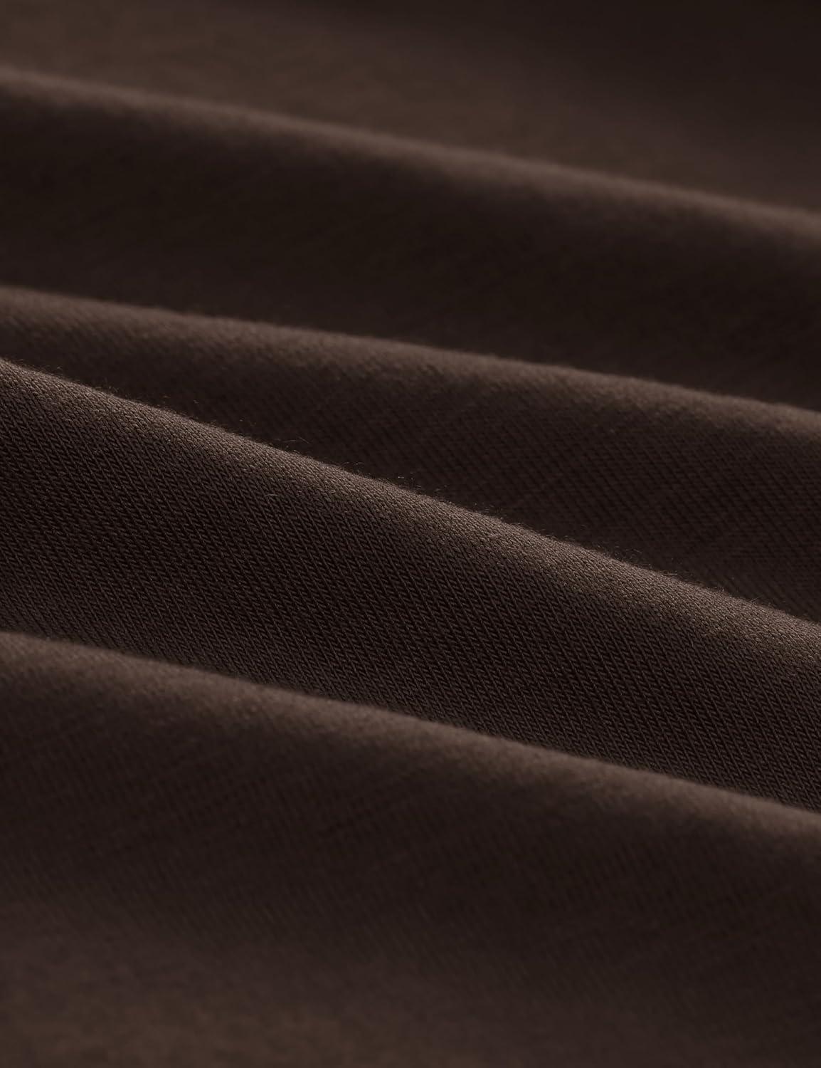 imageCRZ YOGA Short Sleeve Yoga Tops for Women Soft Loose Casual Flowy Shirts Crew Neck Workout Basic TShirtHot Fudge Brown