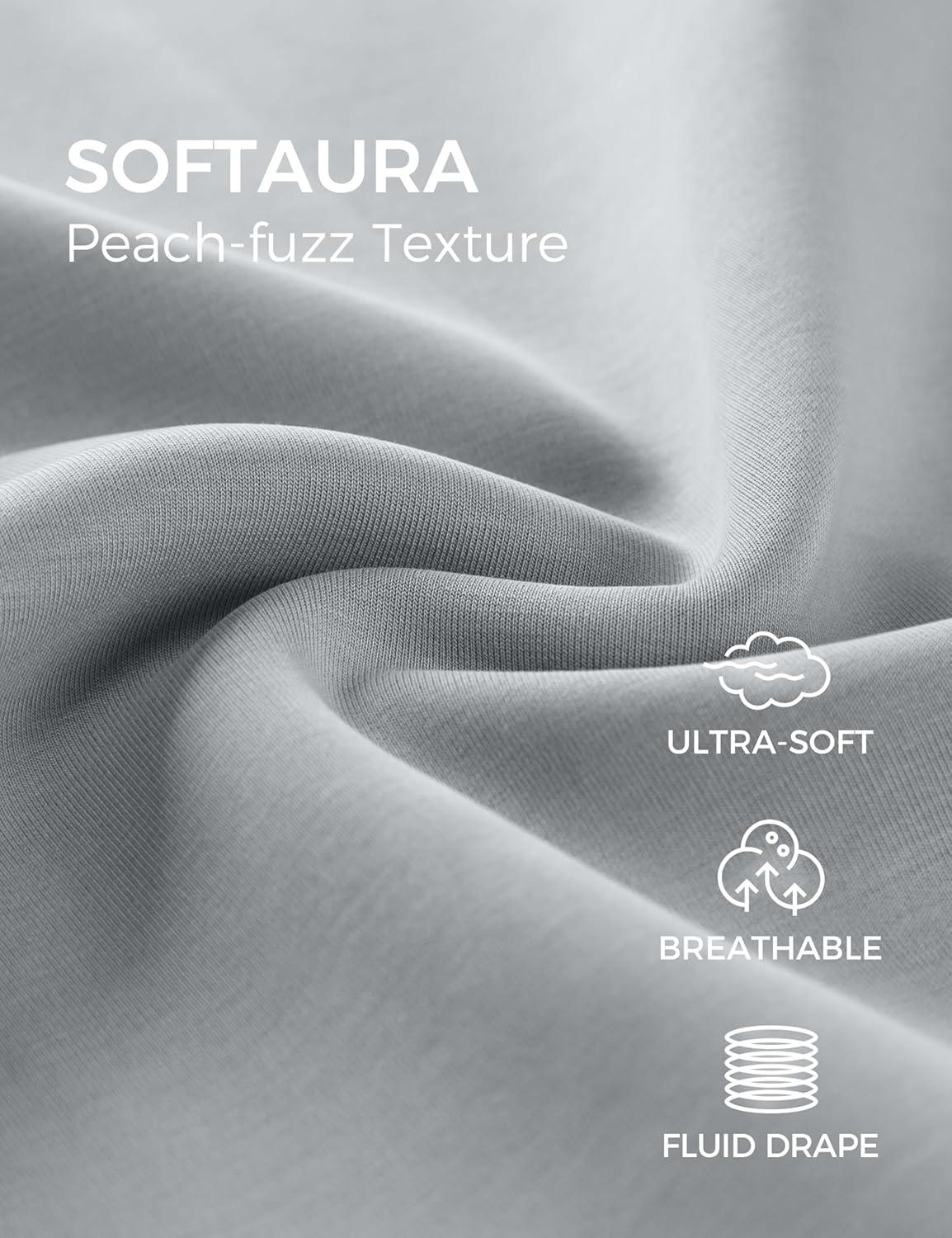 imageCRZ YOGA SoftAura Half Zip Sweatshirt for Women Pullover Workout Casual Funnel Neck Sweat Shirts with PocketRhino Grey