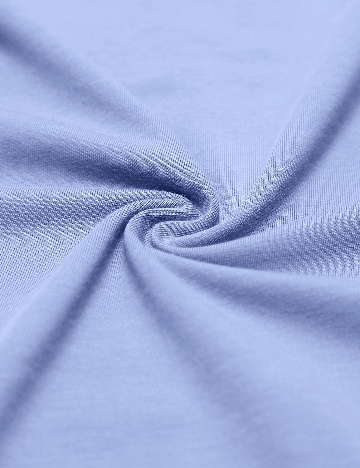 imageCRZ YOGA Womens Pima Cotton Short Sleeve Crop Tops High Neck Cropped Workout Shirts Yoga Athletic Casual TShirtPeriwinkle Purple