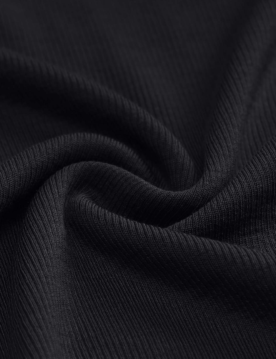 imageCRZ YOGA Womens Ribbed Modal Casual Short Sleeve Crew Neck Basic Shirts Going Out Soft Fitted Stretchy Athletic Workout TopsBlack