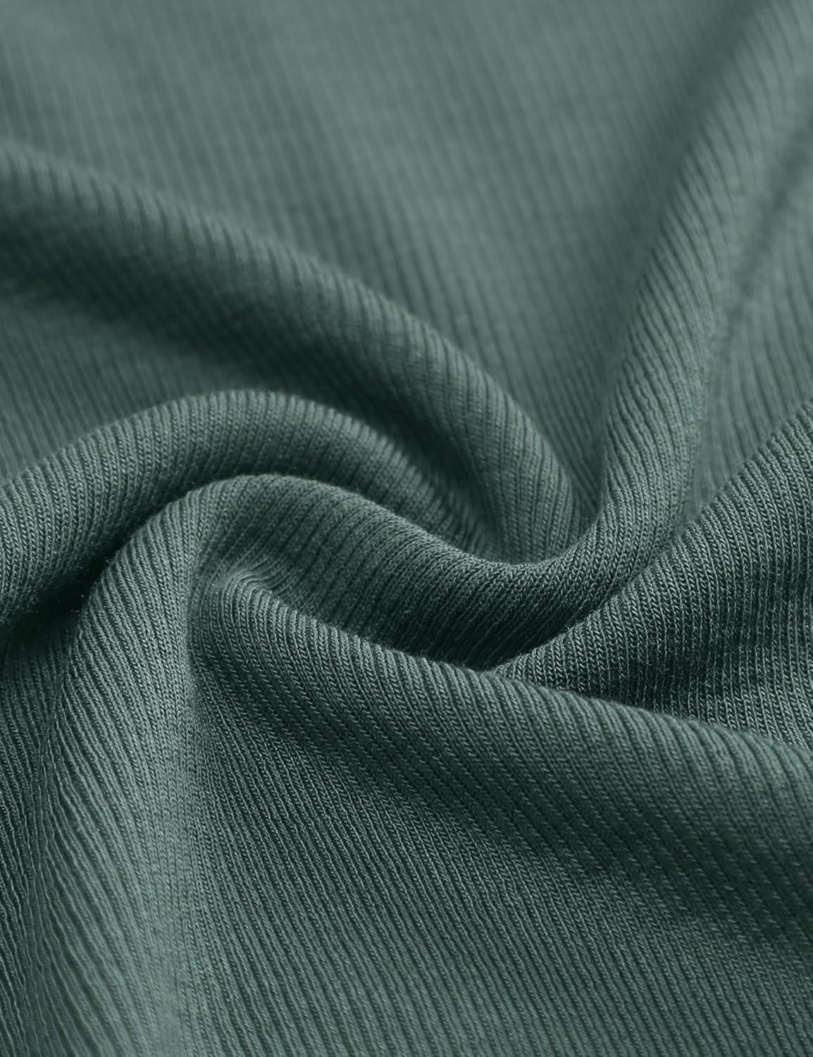 imageCRZ YOGA Womens Ribbed Modal Casual Short Sleeve Crew Neck Basic Shirts Going Out Soft Fitted Stretchy Athletic Workout TopsGraphite Green