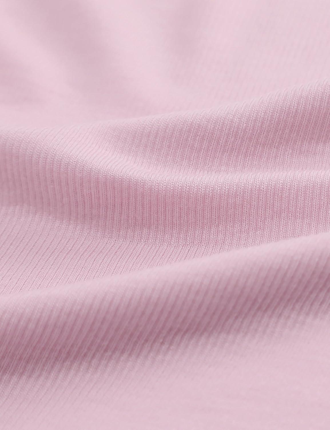 imageCRZ YOGA Womens Ribbed Modal Casual Short Sleeve Crew Neck Basic Shirts Going Out Soft Fitted Stretchy Athletic Workout TopsPink Peony