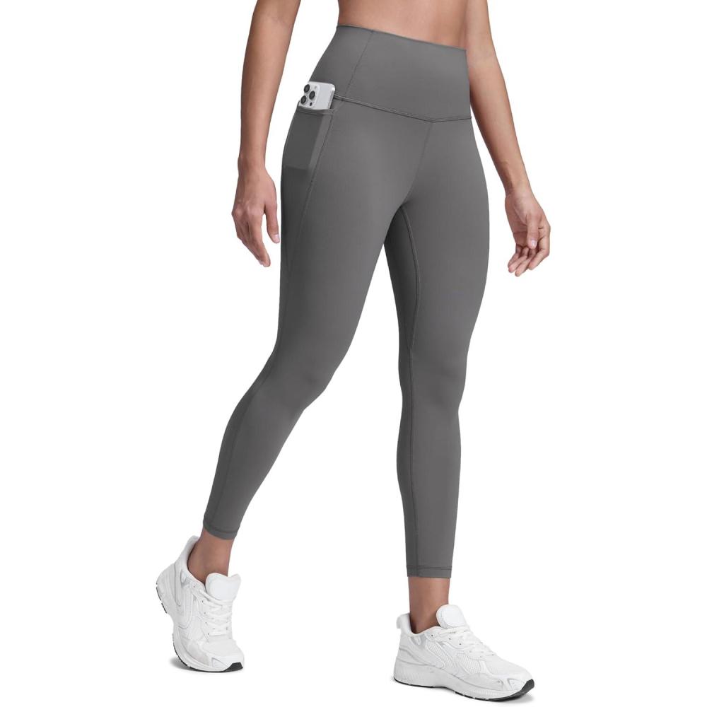 imageCRZ YOGA Butterluxe Workout Leggings Pockets 25 High Waisted Gym Womens Yoga Pants Buttery SoftAsh Grey