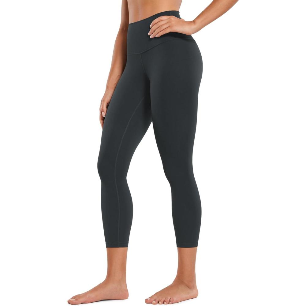 imageCRZ YOGA Butterluxe Yoga Capris Leggings 23 High Waisted Buttery Soft Workout Womens Lounge PantsMelanite