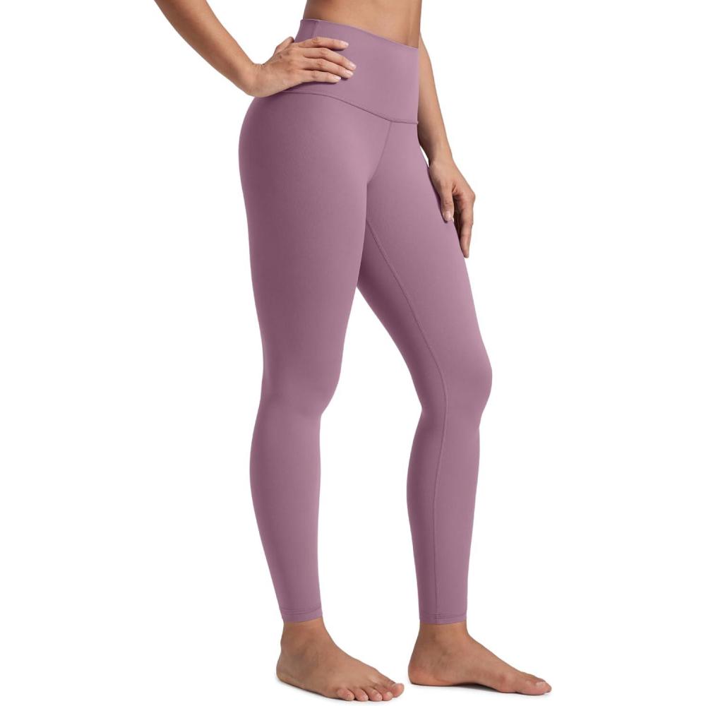 imageCRZ YOGA Butterluxe Yoga Leggings 28 High Waisted Womens Workout Lounge Pants Buttery SoftLight Lavender