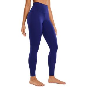 CRZ YOGA Butterluxe Yoga Leggings 28” – High Waisted Womens Workout Lounge Pants Buttery Soft(Larkspur Blue)