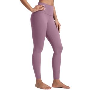 CRZ YOGA Butterluxe Yoga Leggings 28” – High Waisted Womens Workout Lounge Pants Buttery Soft(Light Lavender)