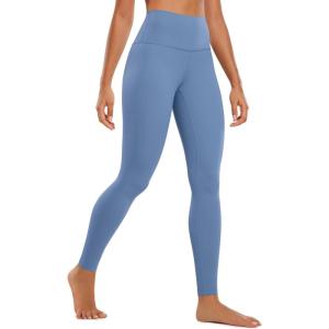 CRZ YOGA Butterluxe Yoga Leggings 28” – High Waisted Womens Workout Lounge Pants Buttery Soft(Oasis Blue)