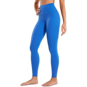CRZ YOGA Butterluxe Yoga Leggings 28” – High Waisted Womens Workout Lounge Pants Buttery Soft(Sparkle Blue)