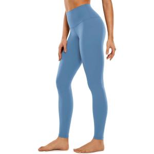 CRZ YOGA Butterluxe Yoga Leggings 31″- Extra Long High Waisted Workout Lounge Pants for Tall Women(Universe Blue)