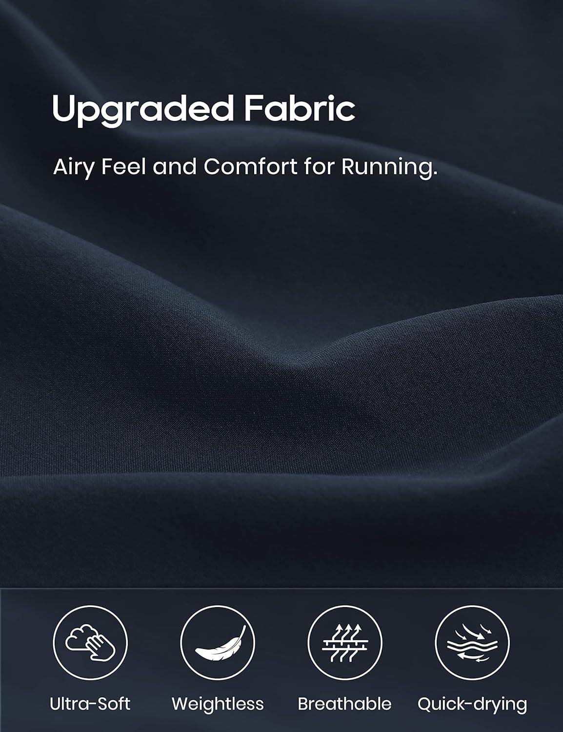 imageCRZ YOGA 2 in 1 Split Running Shorts for Women 3quot High Waisted Workout Athletic Gym Tennis with PocketTrue Navy