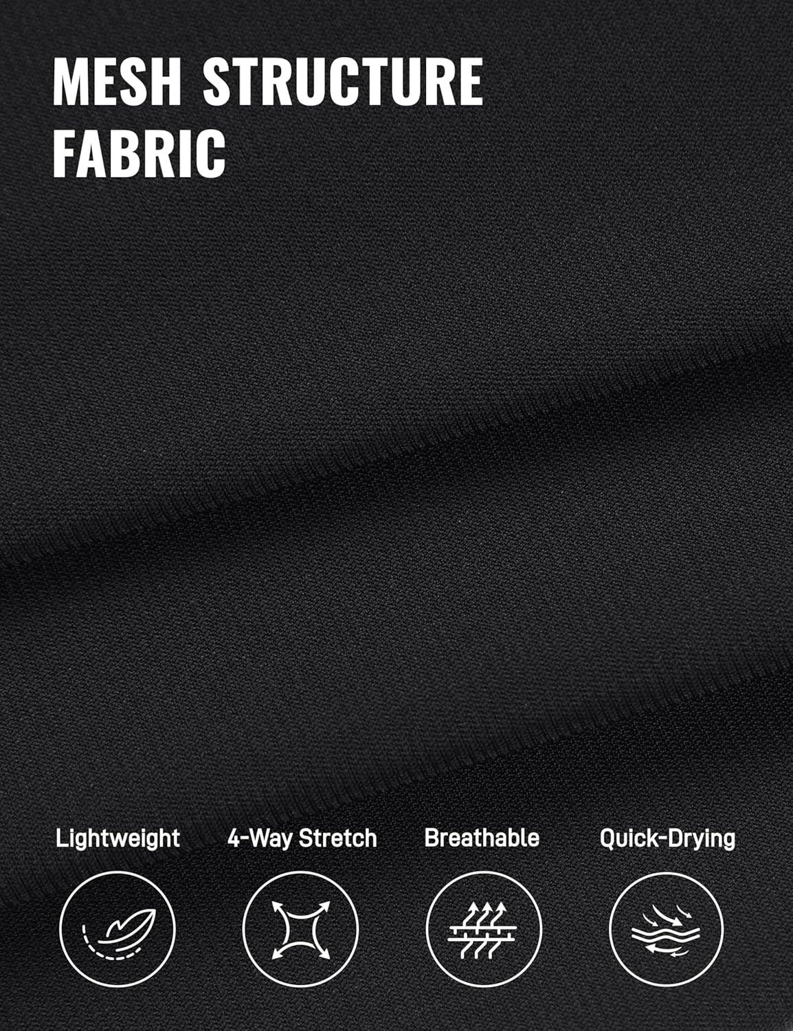 imageCRZ YOGA Athletic Joggers for Men 29quot Lightweight Running Training Pants with Zip Pockets and Ankle ZippersBlack