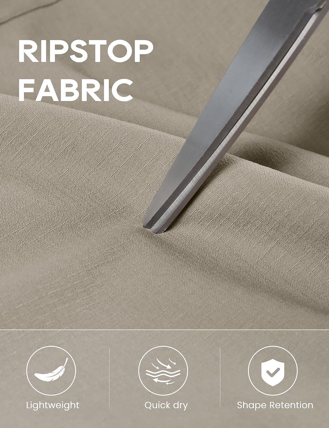 imageCRZ YOGA Athletic Joggers for Women 275quot Lightweight Travel Outdoor Hiking Pants with PocketsCliff Ash