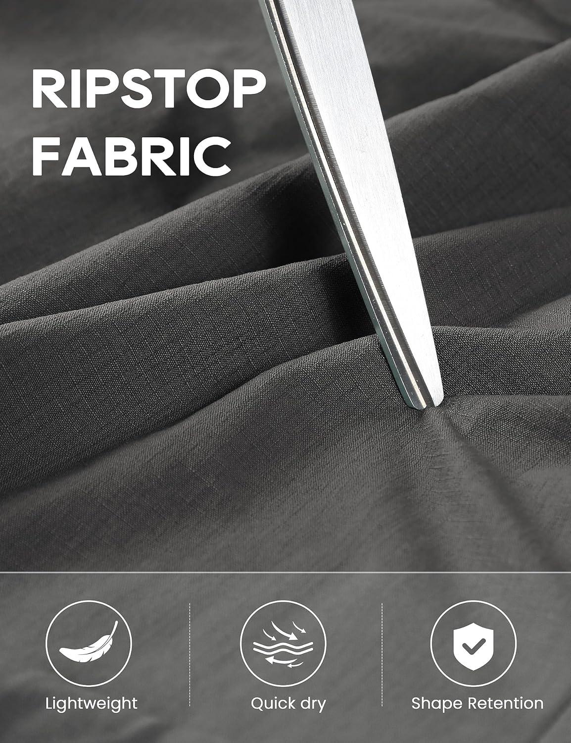 imageCRZ YOGA Athletic Joggers for Women 275quot Lightweight Travel Outdoor Hiking Pants with PocketsMountain Green