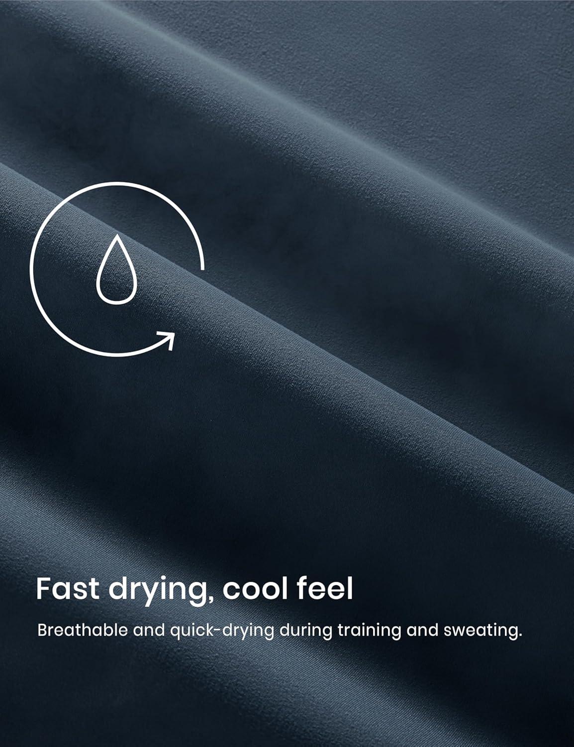 imageCRZ YOGA Butterbreeze Athletic Biker Shorts 6 High Waisted Workout Gym Volleyball Running Yoga Tummy Control WomensTrue Navy