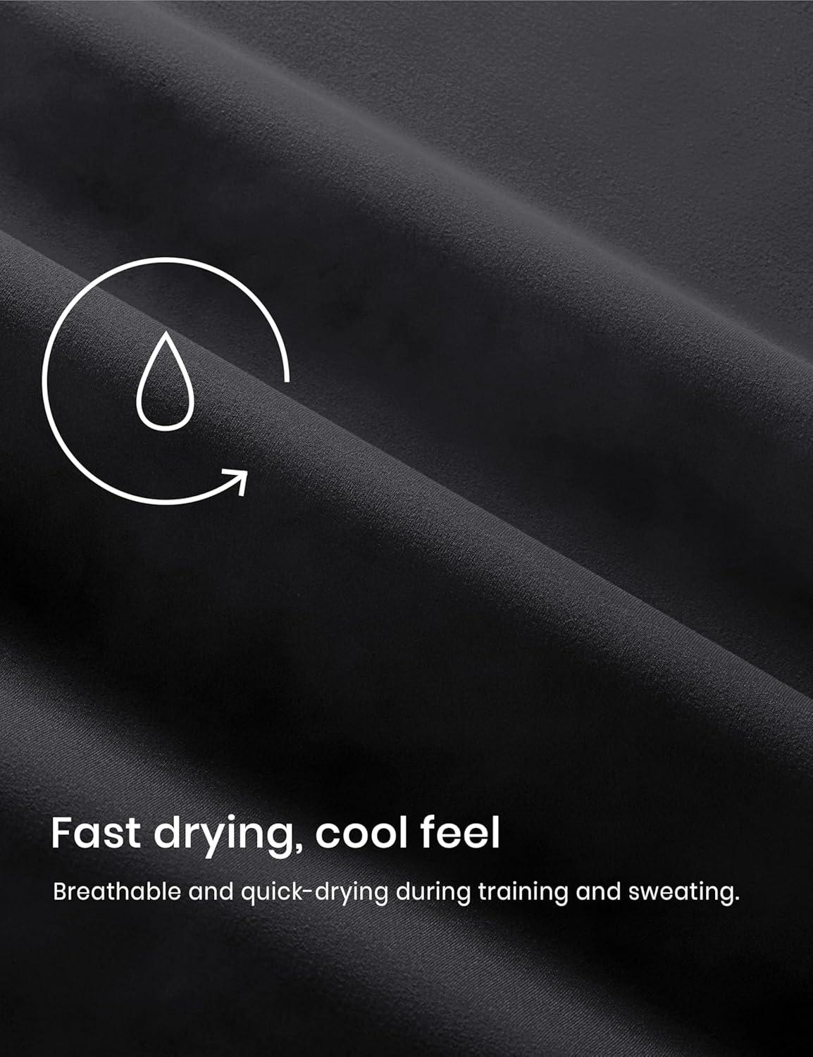 imageCRZ YOGA Butterbreeze Athletic Biker Shorts Pockets 6 High Waist Workout Gym Volleyball Running Yoga WomensBlack