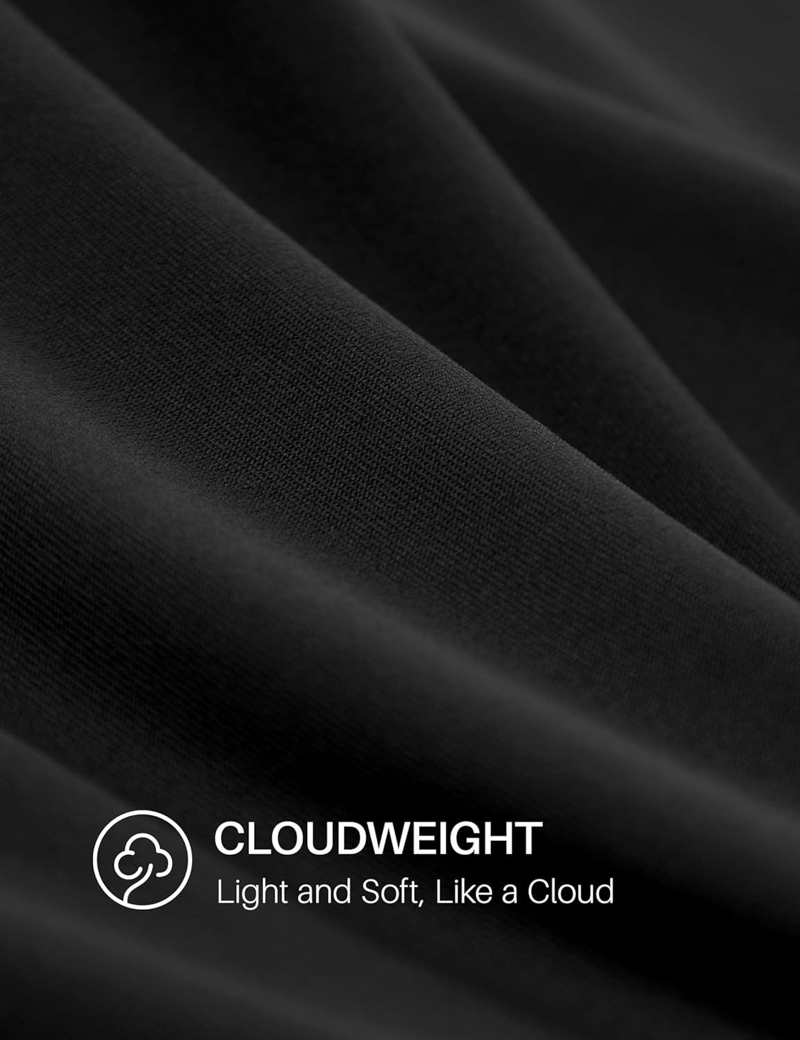 imageCRZ YOGA Cloudweight Double Lined Square Neck Midi Dresses for Women Casual Summer Sleeveless Outfits with Side PocketsBlack