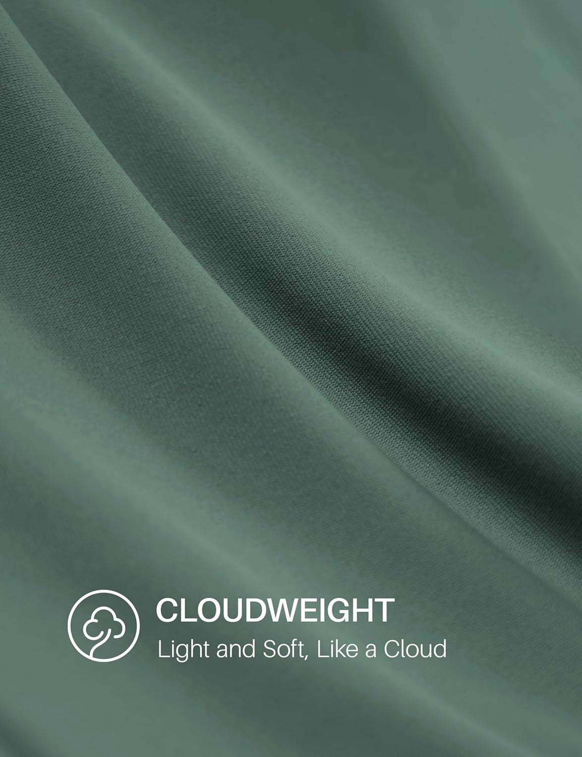 imageCRZ YOGA Cloudweight Double Lined Square Neck Midi Dresses for Women Casual Summer Sleeveless Outfits with Side PocketsGraphite Green