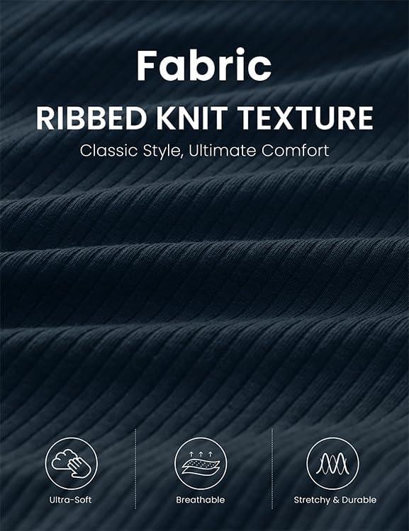 imageCRZ YOGA Comfy Ribbed Sweat Shorts for Women 3quot High Waisted Lyocell for Casual Lounge Athletic Jersey with PocketsTrue Navy