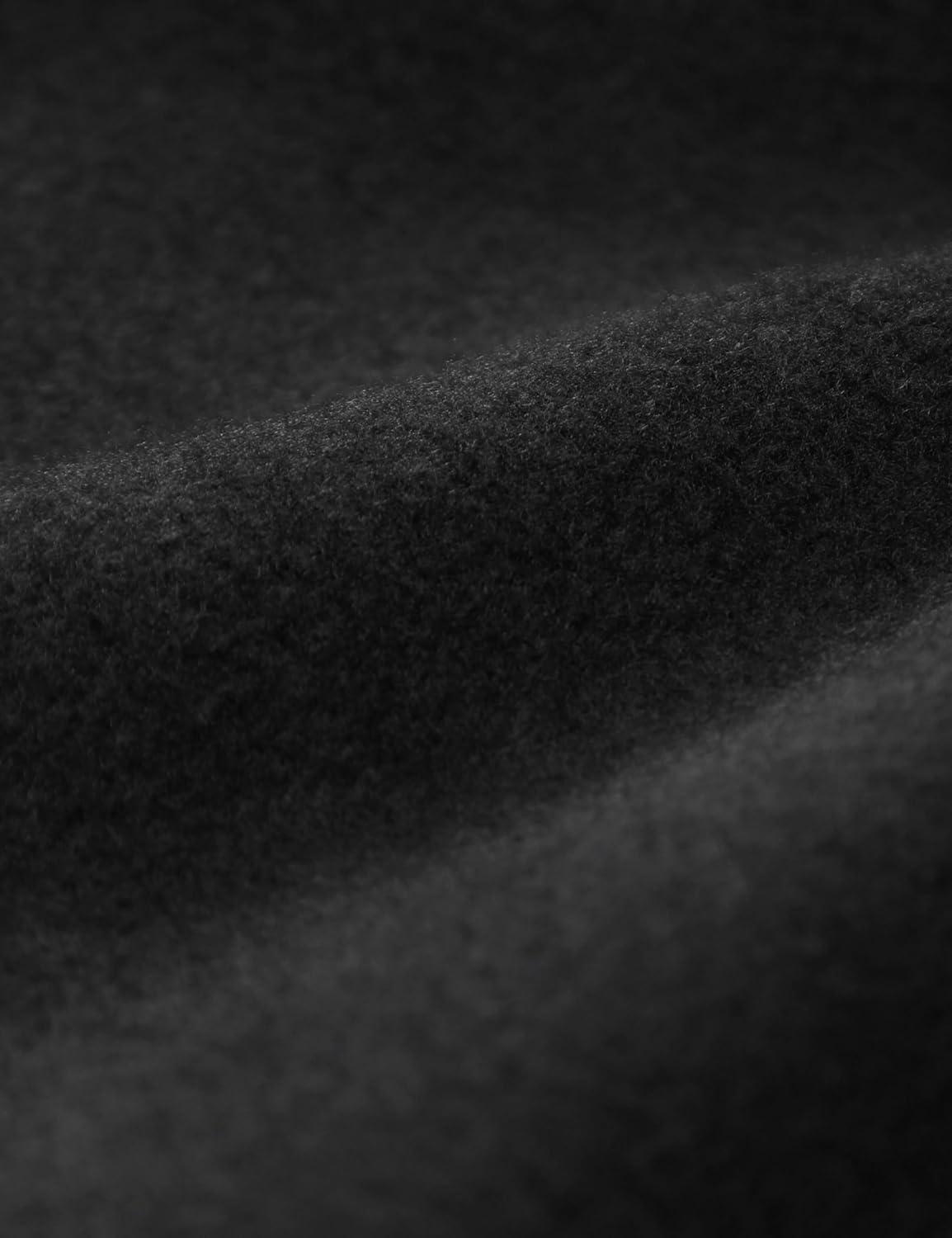 imageCRZ YOGA Cotton Fleece Lined Sweatpants Women High Waisted Warm Casual Lounge Jogger Pants with PocketsBlack