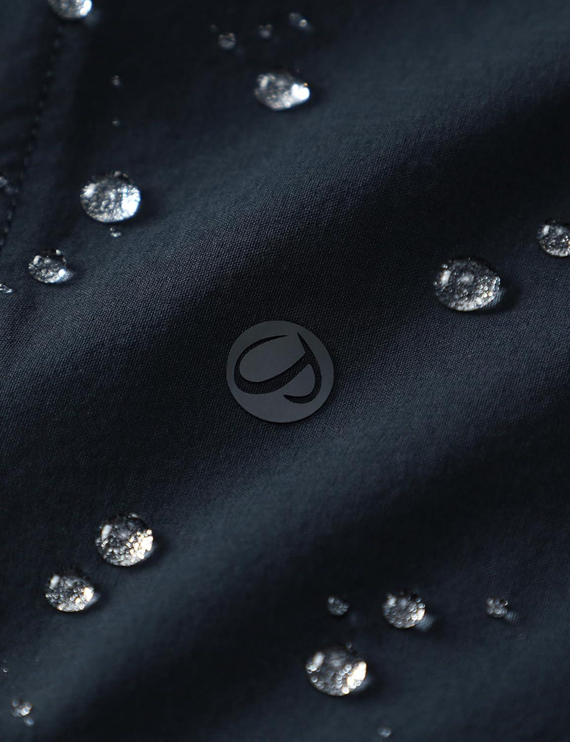 imageCRZ YOGA High Waisted Hiking Shorts for Women 3quot Water Resistant Cargo for Athletic Travel Outdoor with Zip PocketsTrue Navy