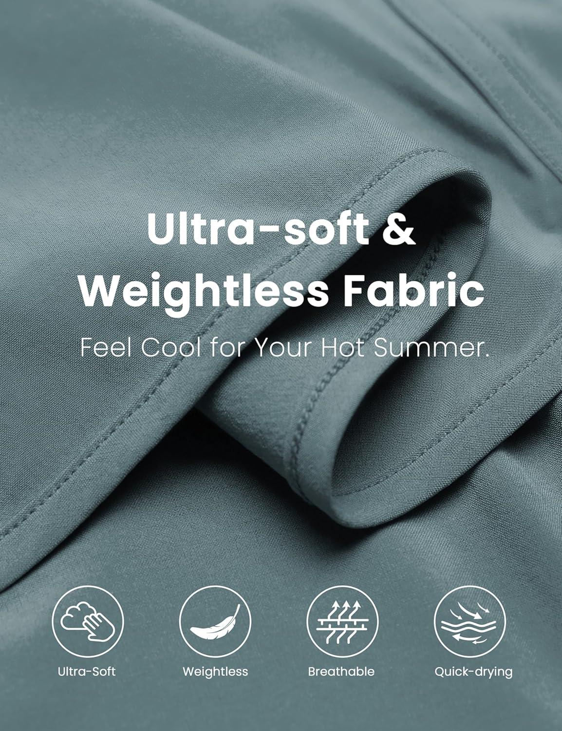 imageCRZ YOGA Lightweight Capri for Women 23quot Cropped Casual Lounge Work Athletic Travel Pants with Pockets Quick Dry SummerGrey Sage