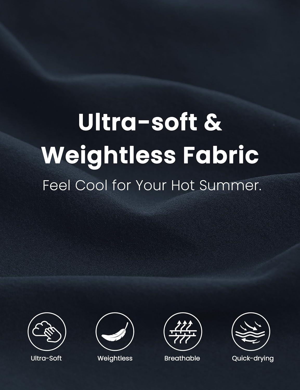 imageCRZ YOGA Lightweight Capri for Women 23quot Cropped Casual Lounge Work Athletic Travel Pants with Pockets Quick Dry SummerTrue Navy