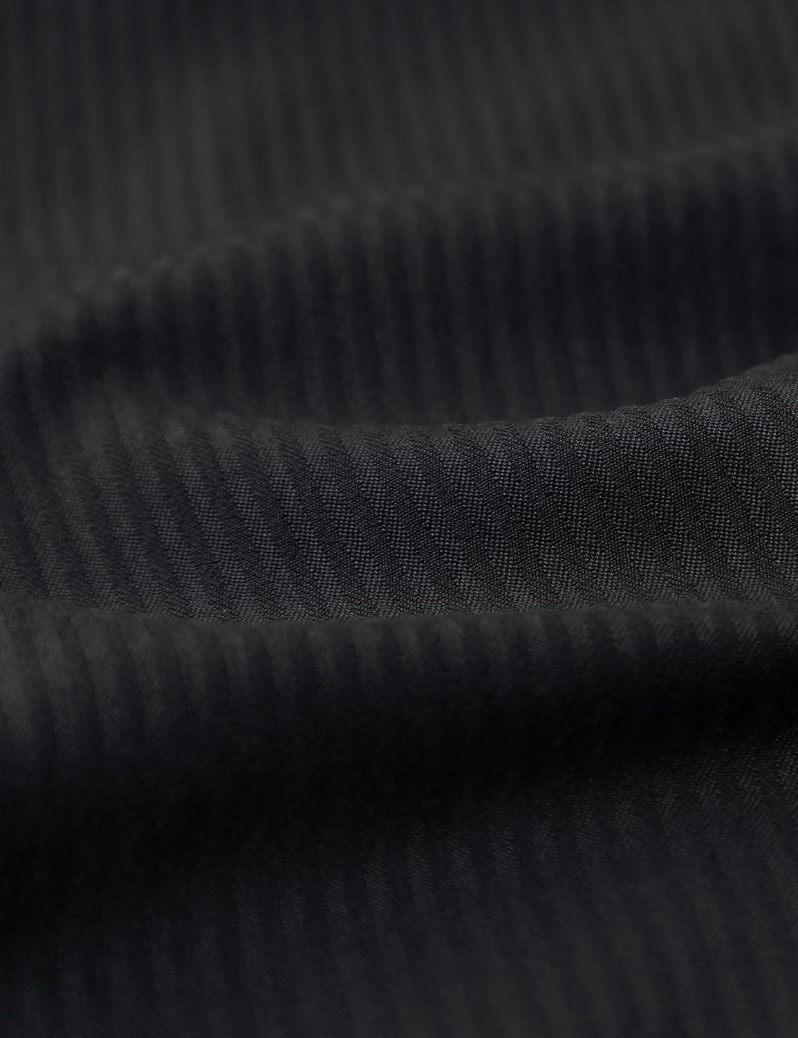 imageCRZ YOGA Lightweight Ruched Casual Skirts for Women High Waisted Mini A Line Golf Drawstring Skort with PocketsBlack