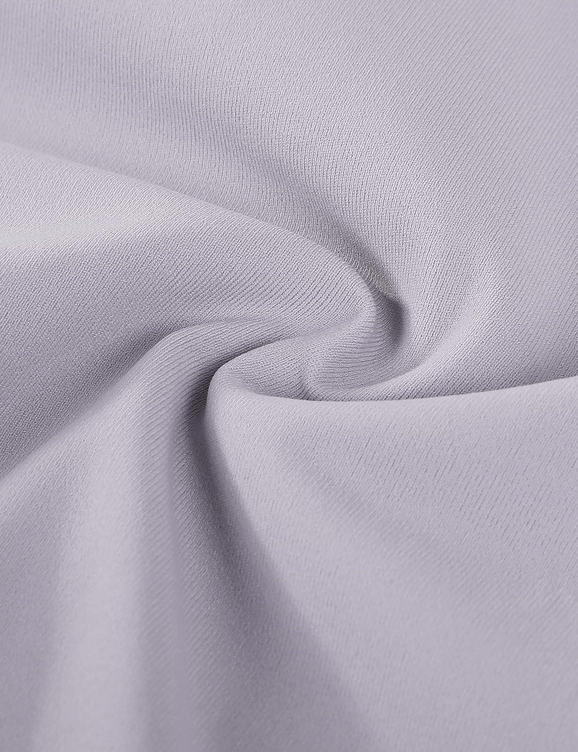 imageCRZ YOGA Mens FourWay Stretch Workout Shorts 7 Soft Durable for Casual Athletic with PocketsGull Gray