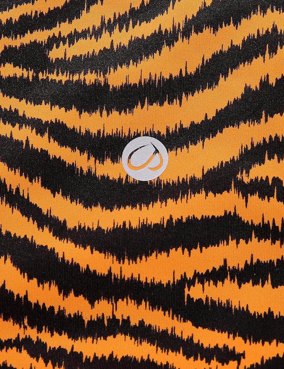 imageCRZ YOGA Naked Feeling Biker Shorts 4 High Waist Yoga Workout Running Gym Spandex WomensBright Chloasma Horse Pattern