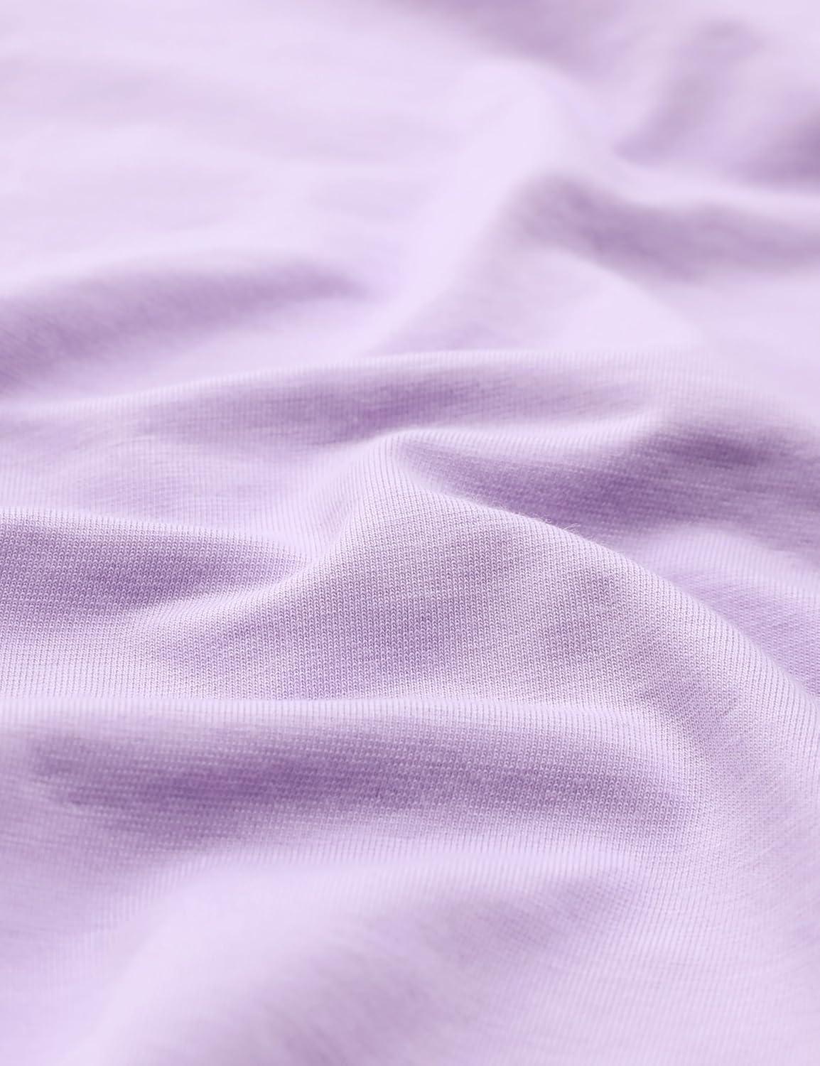 imageCRZ YOGA Pima Cotton High Neck Cropped Tank Tops for Women Soft Crop Workout Athletic Yoga Basic Sleeveless ShirtsElfin Purple