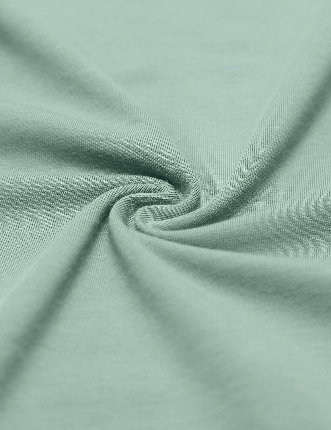 imageCRZ YOGA Pima Cotton High Neck Cropped Tank Tops for Women Soft Crop Workout Athletic Yoga Basic Sleeveless ShirtsSoft Seagrass