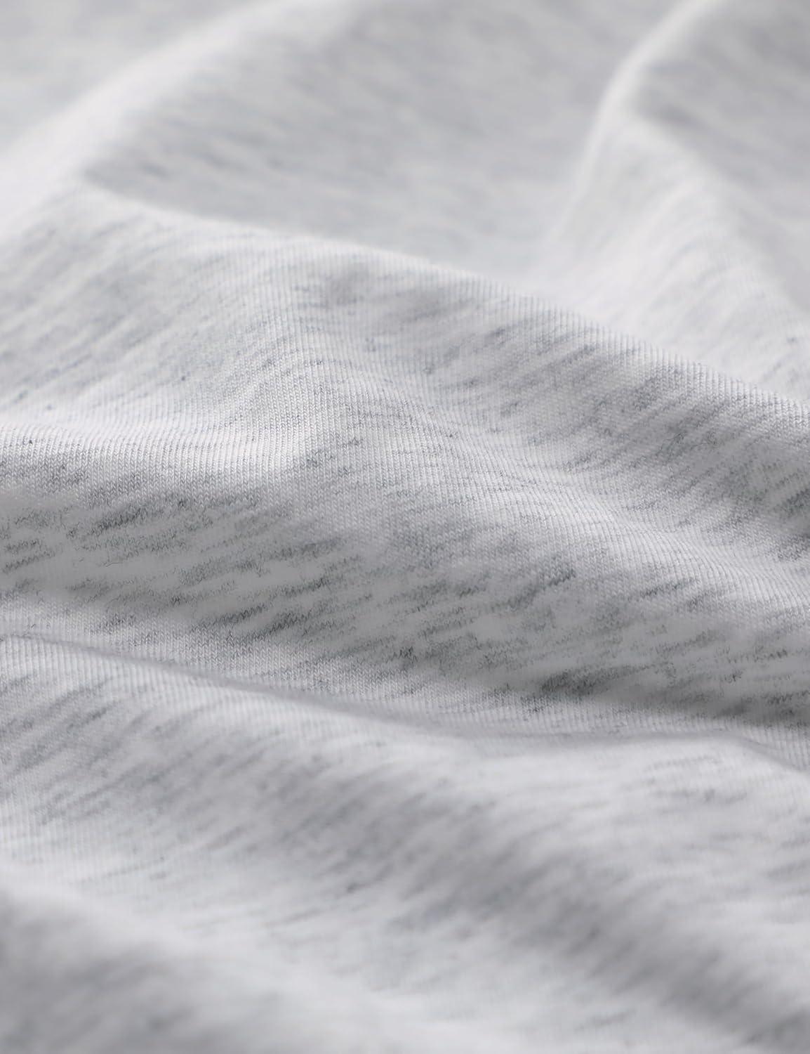 imageCRZ YOGA Pima Cotton Ruched Side Tank Tops for Women Workout Athletic Casual Racerback Crewneck Loose Sleeveless ShirtsLight Grey Heather