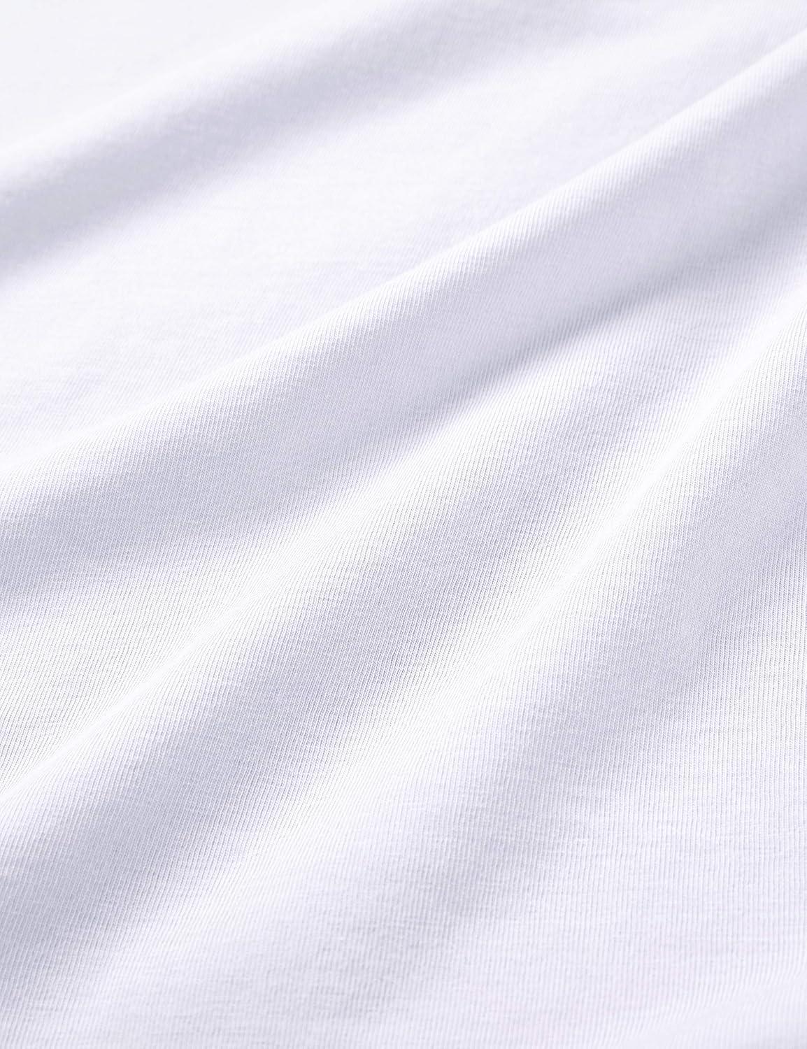 imageCRZ YOGA Pima Cotton Womens Short Sleeve Shirt Loose Casual Yoga TShirt Athletic Workout TopsWhite