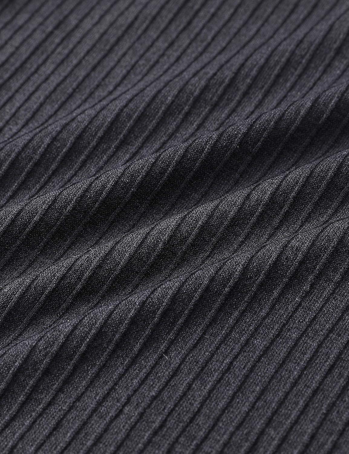 imageCRZ YOGA Seamless Workout Tank Tops for Women Racerback Athletic Camisole Sports Shirts with Built in BraDark Grey