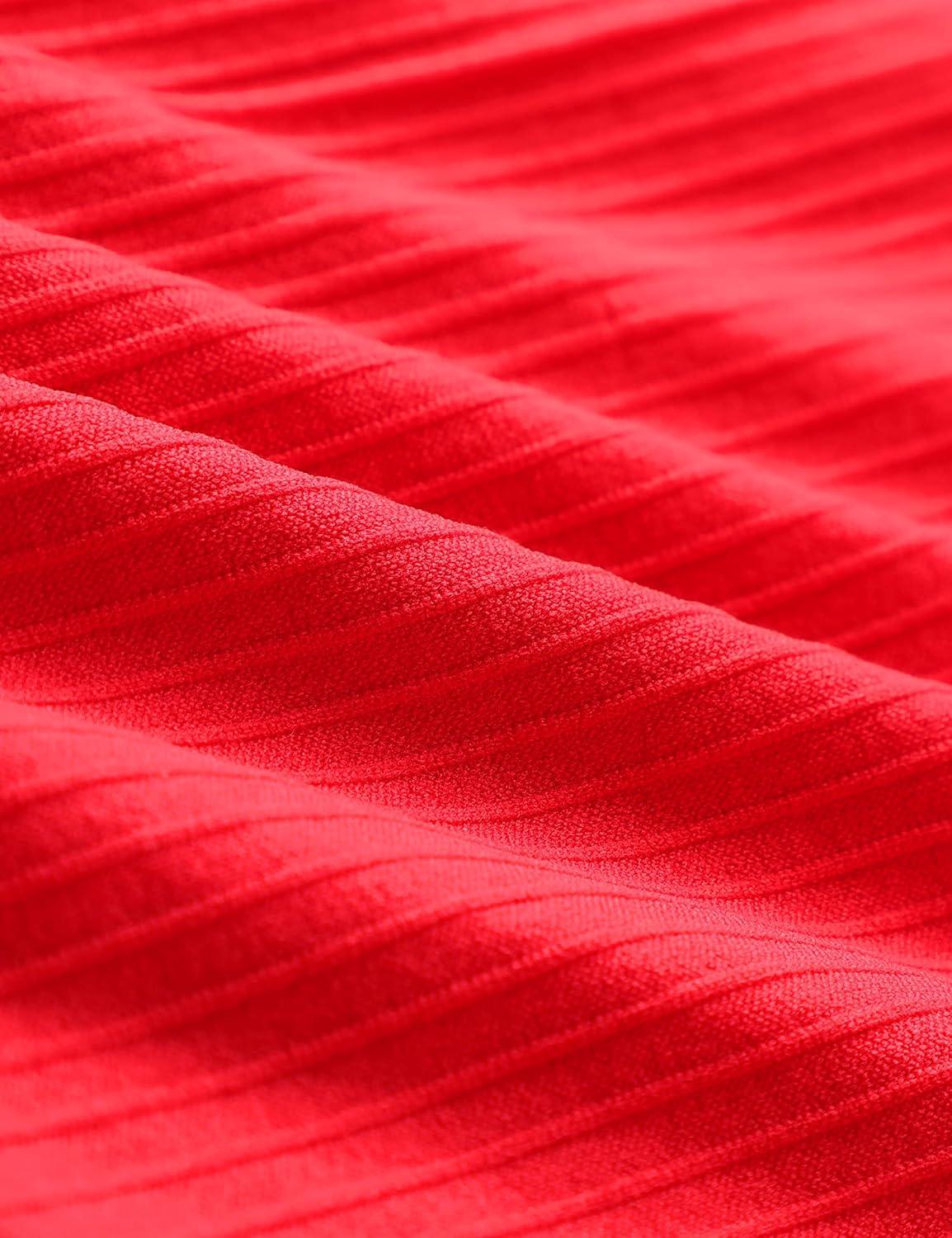 imageCRZ YOGA Seamless Workout Tank Tops for Women Racerback Athletic Camisole Sports Shirts with Built in BraDark Red