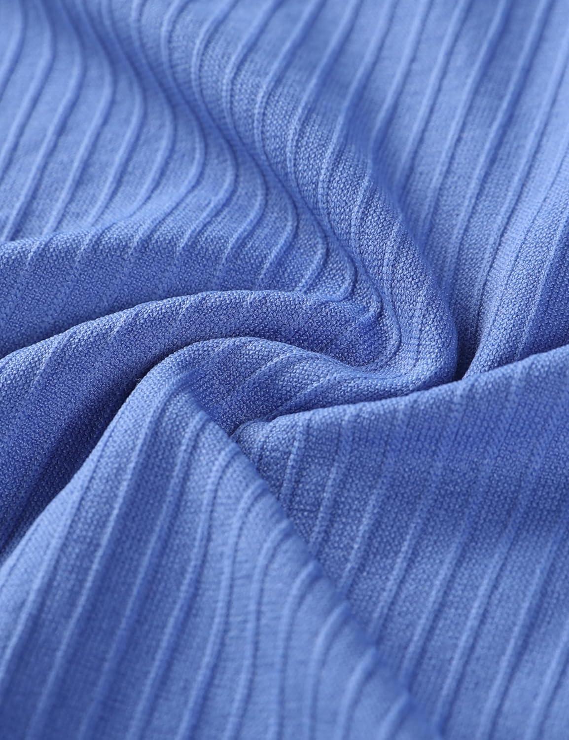 imageCRZ YOGA Seamless Workout Tank Tops for Women Racerback Athletic Camisole Sports Shirts with Built in BraWild Indigo