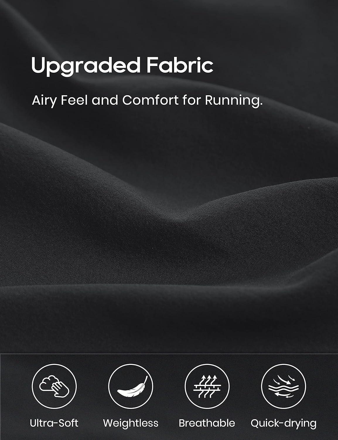 imageCRZ YOGA Tennis Skirts for Women Crossover High Waisted Ruffle Layered Workout Athletic Golf Skort with PocketsBlack