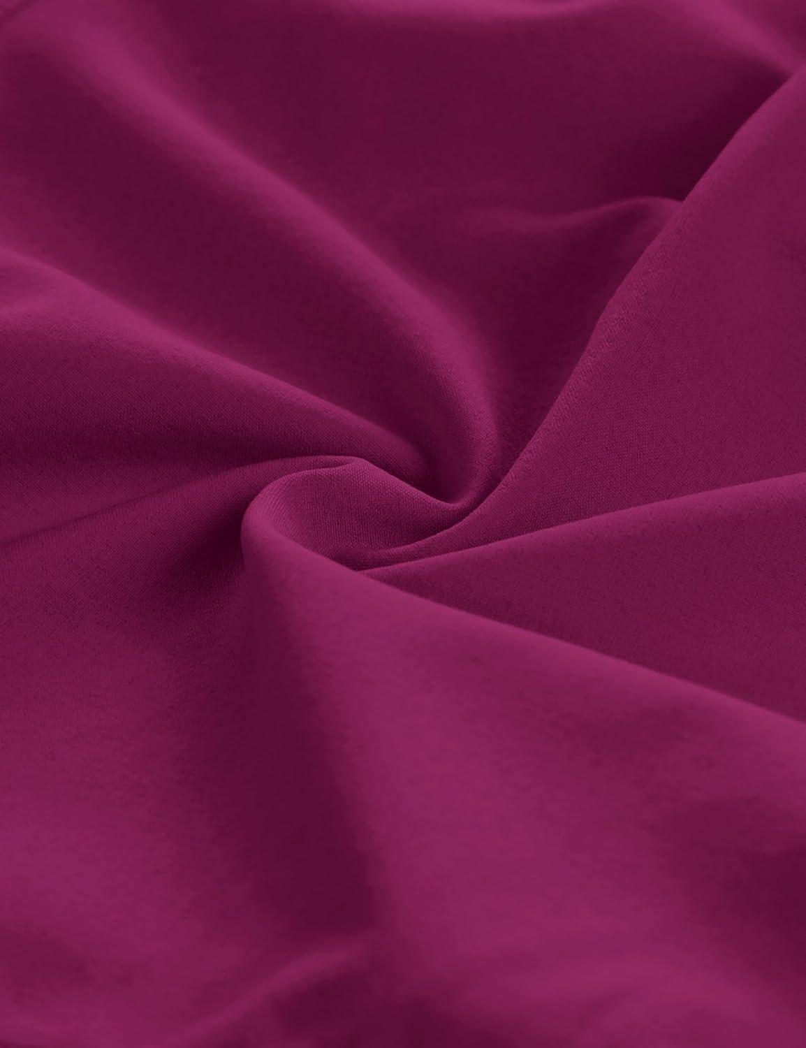 imageCRZ YOGA Tennis Skirts for Women Crossover High Waisted Ruffle Layered Workout Athletic Golf Skort with PocketsMagenta Purple