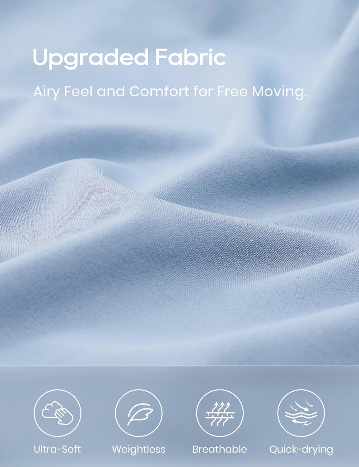 imageCRZ YOGA Tennis Skirts for Women Crossover High Waisted Ruffle Layered Workout Athletic Golf Skort with PocketsThe Breeze Blue