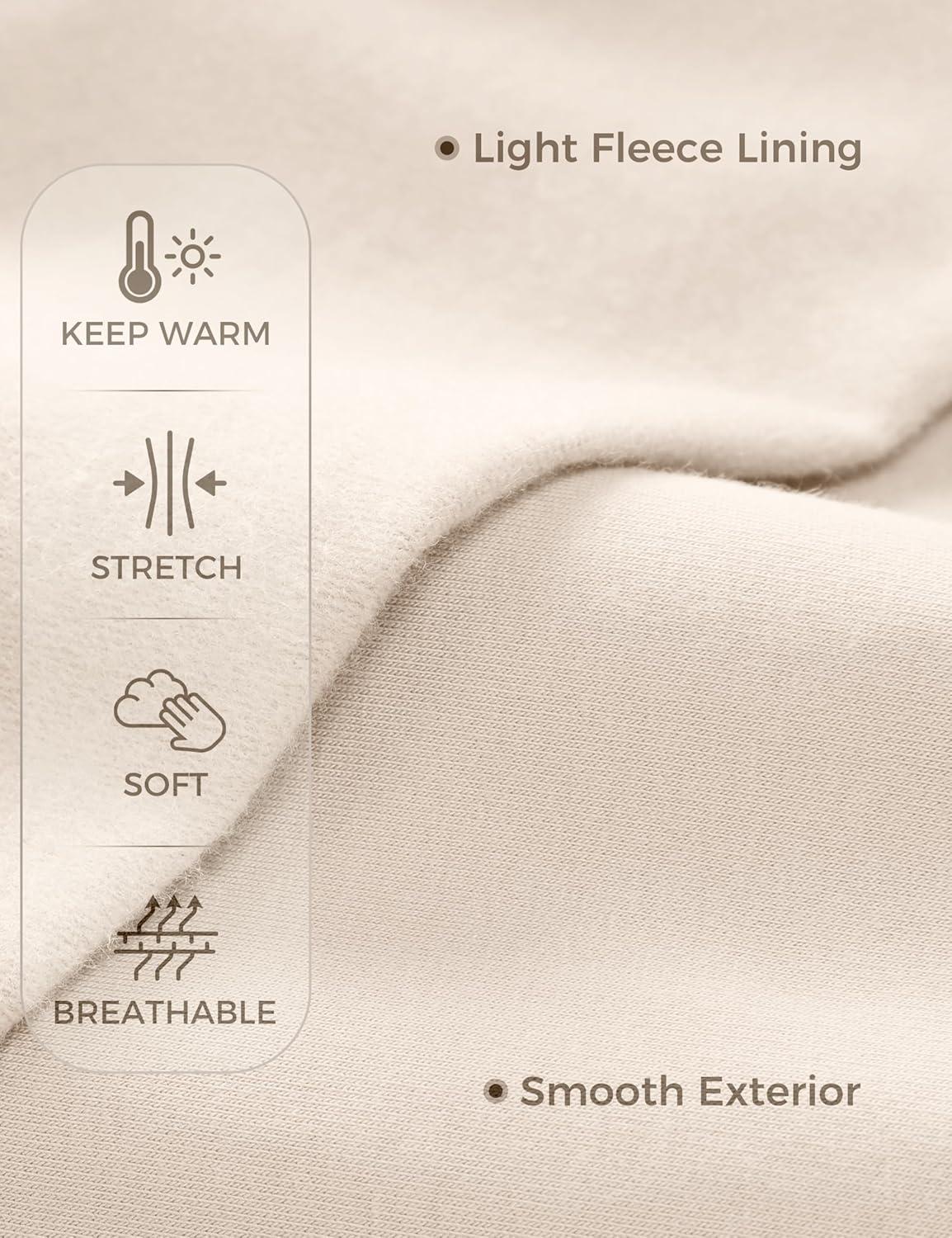 imageCRZ YOGA Womens Fleece Full Zip Hoodie Jackets Workout Hooded Zipper Basic Casual Sweatshirts with Thumb HolesMojave Tan