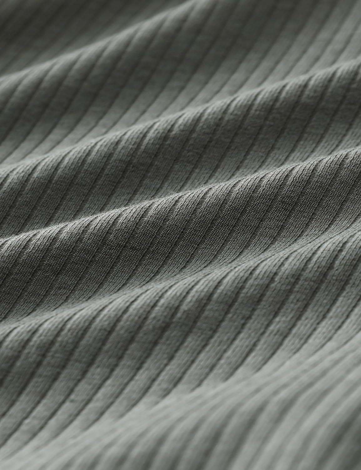 imageCRZ YOGA Womens Ribbed High Neck Tanks Sleeveless Fitted Basic Tops Going Out Casual Yoga Workout ShirtsGrey Sage